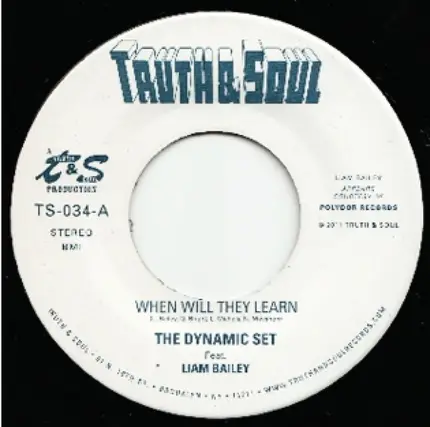 Liam Bailey - When Will They Learn