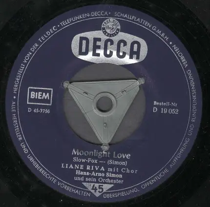 Liane Riva - Valentino, Ich Schlaf' Keine Nacht