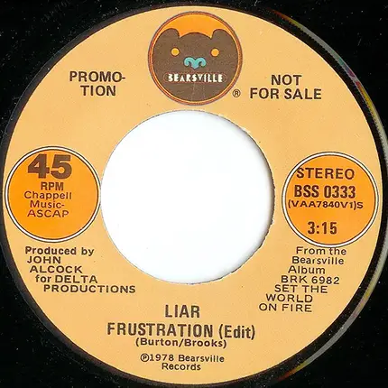 Liar - Frustration