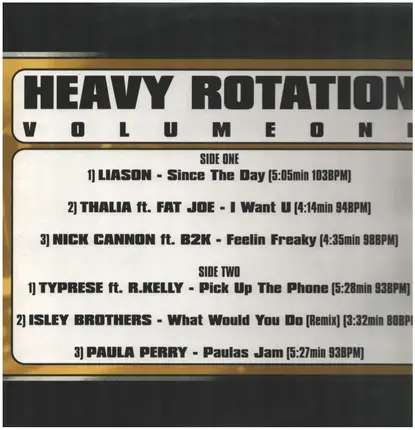 Liason, Thalia, Nick Cannon, etc - Heavy Rotation Vol. 1