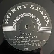 12inch Vinyl Single - Libyans - A Common Place