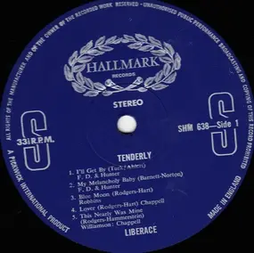 Liberace - Tenderly