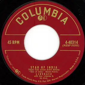 Liberace - Star Of India / Rhapsody By Candlelight