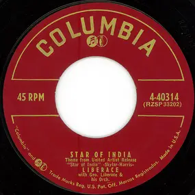 Liberace - Star Of India / Rhapsody By Candlelight