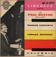 Liberace With Paul Weston And His Orchestra - Warsaw Concerto / Cornish Rhapsody