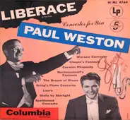 Liberace With Paul Weston And His Orchestra - Concertos For You