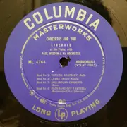 LP - Liberace And Paul Weston - Concertos For You