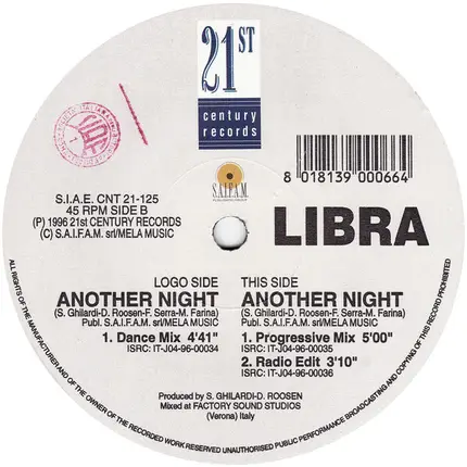 Libra - Another Night
