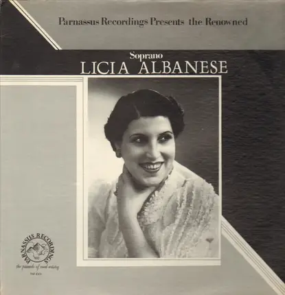 Licia Albanese - The Renowned Soprano Licia Albanese
