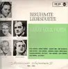 LP - Licia Albanese, Erna Berger,... - Berühmte Liebesduette - Great Love Duets