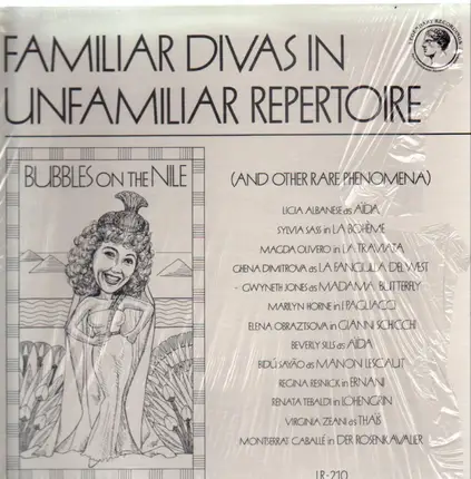Licia Albanese, Sylvia Sass,.. - Familiar Divas in Unfamiliar Repertoire