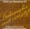 Double LP - Liedermacher eins und jetzt - Musik aus Mannheim III