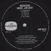 LP - Lief Java - Krontjong Orkest 'Lief Java'