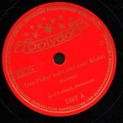 Liesl Karlstadt - Frau Huber sucht eine neue Köchin / Frau Huber auf der Straßenbahn