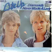 12inch Vinyl Single - Lift Up - Diamonds Never Made A Lady - Transparent Orange