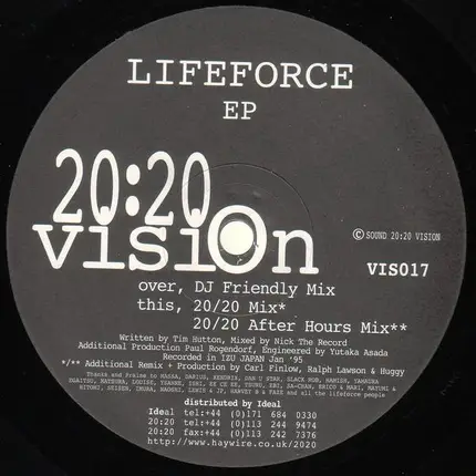 Life Force - Lifeforce EP