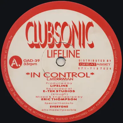 Lifeline - In Control