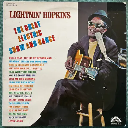 Lightnin' Hopkins - The Great Electric Show and Dance