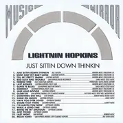 CD - Lightnin' Hopkins - Just Sittin Down Thinkin