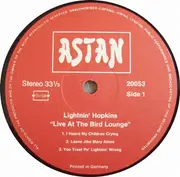 LP - Lightnin' Hopkins - Live At The Bird Lounge