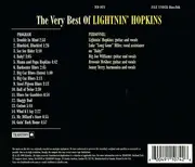 CD - Lightnin' Hopkins - The Very Best Of Lightnin' Hopkins