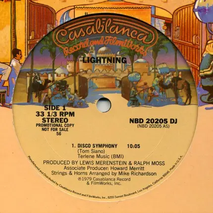 Lightning - Disco Symphony / Baby Without Your Love