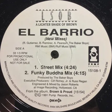 Lighter Shade Of Brown - El Barrio