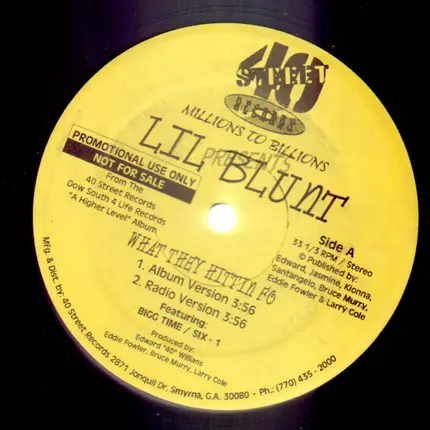 Lil Blunt, Lil' Blunt - A Higher Level