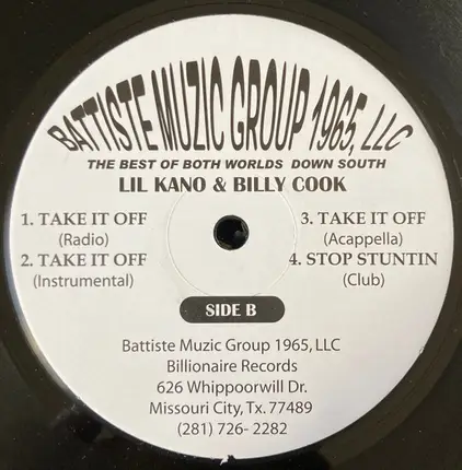 Lil Kano & Billy Cook - The Best Of Both Worlds