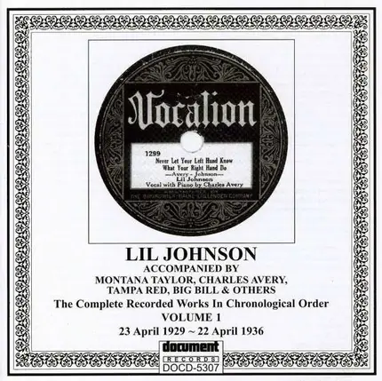 Lil Johnson - Vol.1 1929 - 1936