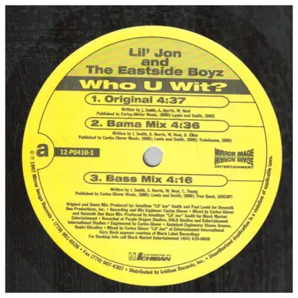 lil' jon & the east side boyz - Who U Wit