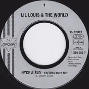 7inch Vinyl Single - Lil' Louis & The World - Nyce & Slo