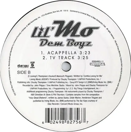 Lil' Mo - Dem Boyz