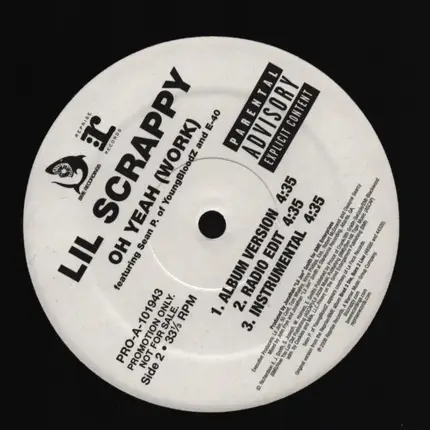 Lil' Scrappy - Oh Yeah (Work)