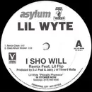12inch Vinyl Single - Lil' Wyte Feat. Lil' Flip - I Sho Will (Remix) - Promo