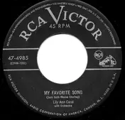 Lily Ann Carol - My Favorite Song / It Wouldn't Be The Same Without You