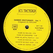 LP - Lily Guilloux, Son Ensemble Et Ses Chanteurs Et Yann Le Saux - Danses Bretonnes Vol.1