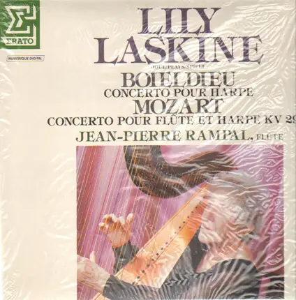 Lily Laskine - spielt Boieldieu concerto pour harpe, Mozart concerto pour flute et harpe