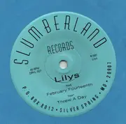 7inch Vinyl Single - Lilys - February Fourteenth / Threw A Day - Blue vinyl