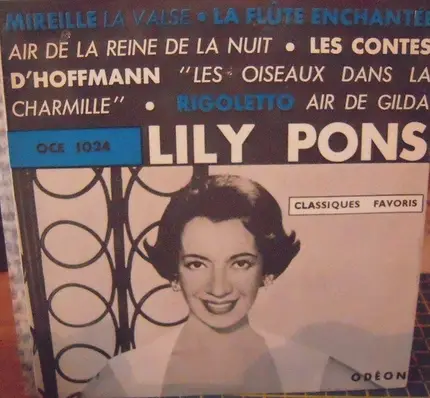 Lily Pons - Classiques Favoris