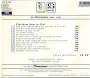 CD - Boulanger - Clairières Dans Le Ciel