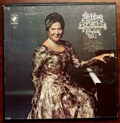 Lili Kraus - Mozart: The Piano Sonatas Complete Vol. 1