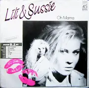 12inch Vinyl Single - Lili & Sussie - Oh Mama - Pink, White Marbeled Vinyl