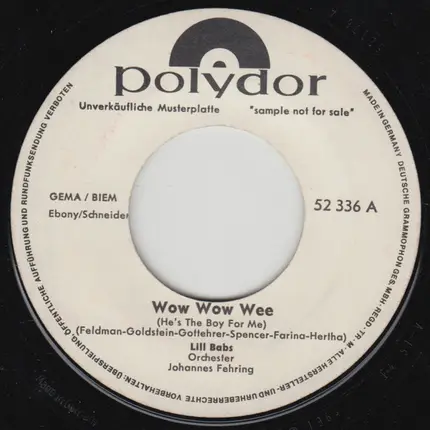 Lill-Babs - Wow Wow Wee