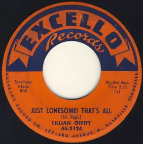 Lillian Offitt - Just Lonesome! Thats All