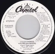 Lillo Thomas - (Can't Take Half) All Of You