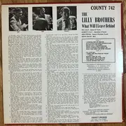 LP - Lilly Brothers - What Will I Leave Behind