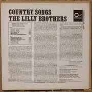 LP - Lilly Brothers - Country Songs