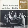 7inch Vinyl Single - Lil's Hot Shots , Johnny Dodds Trio - Louis Armstrong and Johnny Dodds