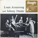 7inch Vinyl Single - Lil's Hot Shots , Johnny Dodds Trio - Louis Armstrong and Johnny Dodds
